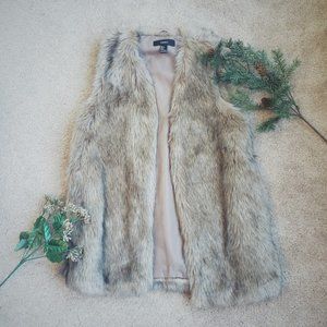 Brown Fur Vest